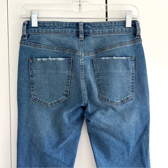 Free People We The Free Flare Low Rise Jeans Size 25 - Picture 8 of 10